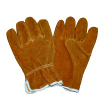 Cow Split Driver Glove, safety Work Glove